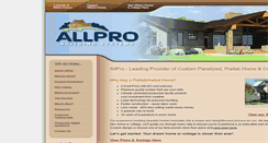 Desktop Screenshot of abshomes.com